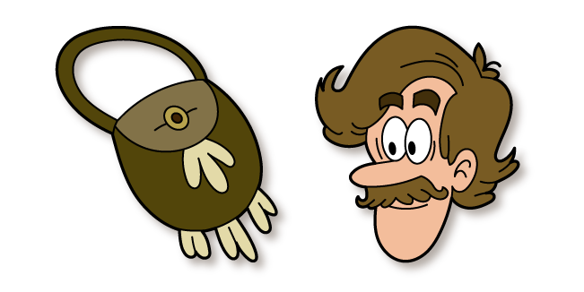 The Loud House Angus y su Bolsa Cursor