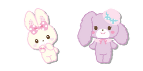 Sanrio Milkeemimi and Lalalaflora Cursor