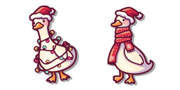 Mignon Canard de Noël Curseur