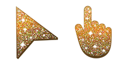 Курсор Firebush Orange Glitter