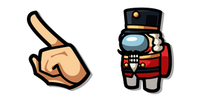 Among Us Beige Nutcracker Character Cursor