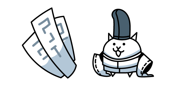 The Battle Cats Onmyoji Cat and her Talisman курсор