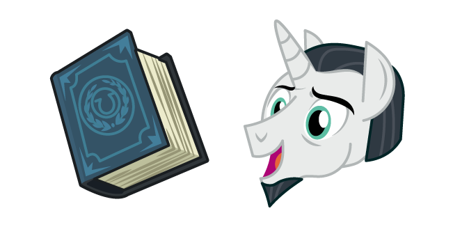 My Little Pony Chancellor Neighsay y su Libro Cursor