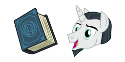 My Little Pony Chancellor Neighsay et son Livre Curseur