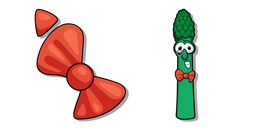 VeggieTales Archibald l'Asperge et son Nœud Papillon Curseur