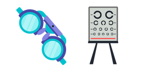 Курсор Oculist: Glasses and Eye Test Chart