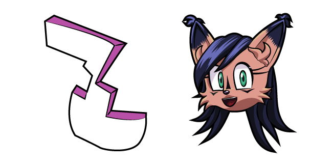 Sonic Nicole la Holo-Lynx y un Holograma Cursor