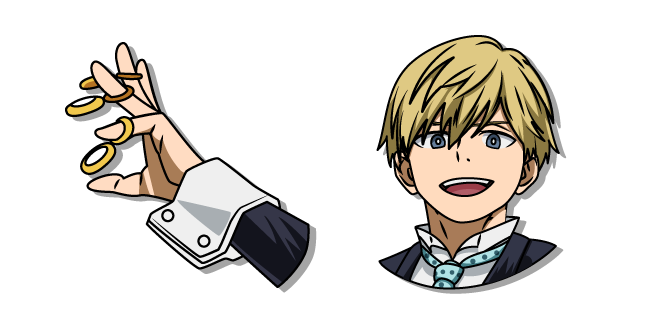 My Hero Academia Neito Monoma y su Mano Cursor