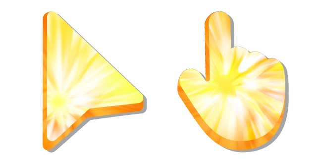 Étincelle Solaire Éclatante Cursor