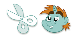 My Little Pony Snips et Ciseaux Curseur