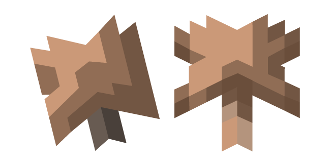 Minecraft Seta Marrón Cursor