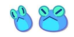 Boom Slingers Grenouille Bleue Curseur