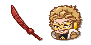Chibi My Hero Academia Keigo Takami and his Feather Blade Cursor