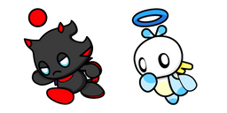 Sonic Shadow Chao et Hero Chao Curseur