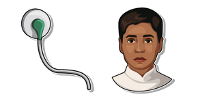 Stranger Things Kali Prasad y un Electrodo cursor