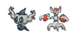 Курсор Pokemon Shiny Phantump and Shiny Trevenant Pixel