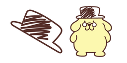 Sanrio Papa Pompompurin and a Top Hat Cursor