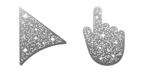 Paillettes Argentées Curseur