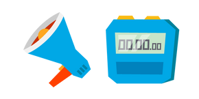 Entrenador Atlético: Megáfono y Cronómetro cursor