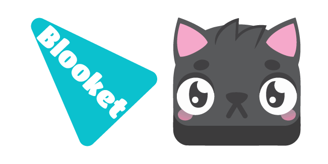 Blooket Gray Kitten курсор