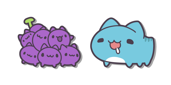Bugcat Capoo Grape курсор