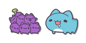 Bugcat Capoo Grape Cursor
