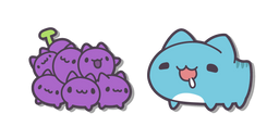 Курсор Bugcat Capoo Grape