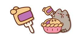 Pusheen and a Berry Pie Cursor