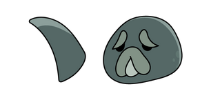 Hollow Knight Grubfather and his Arm Cursor