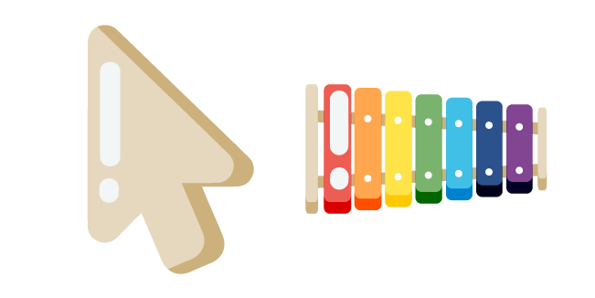 Minimal Xilófono Cursor