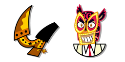 El Tigre Panthère Blanche et sa Botte de la Vérité Curseur