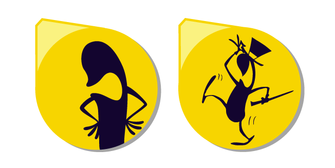 Courage, le chien froussard L'Ombre Cursor