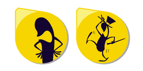 Courage the Cowardly Dog Shadow Cursor