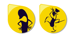 Courage le Chien Froussard L'Ombre Curseur