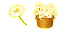 Bouquet de Marguerites Curseur