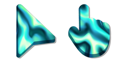 Курсор Dazzling Emerald Fluids