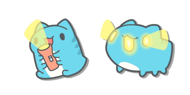 Bugcat Capoo with a Flashlight курсор