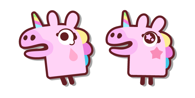 Boom Slingers Unicorn Cursor