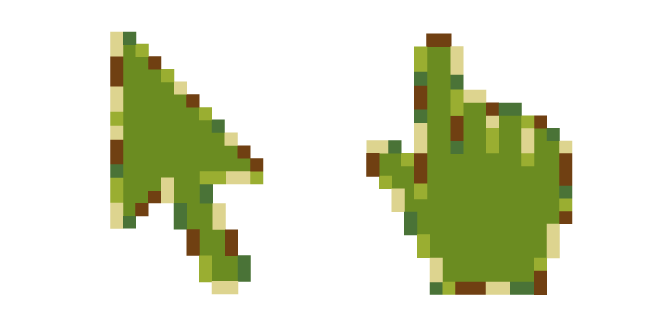 Avocat Vert Pixel Cursor