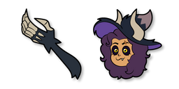 The Owl House Luz Noceda Titán y su Mano Cursor