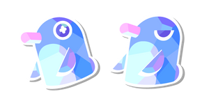 Boom Slingers Diamond Penguin Cursor