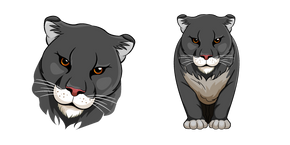 Fierce Black Panther Cursor