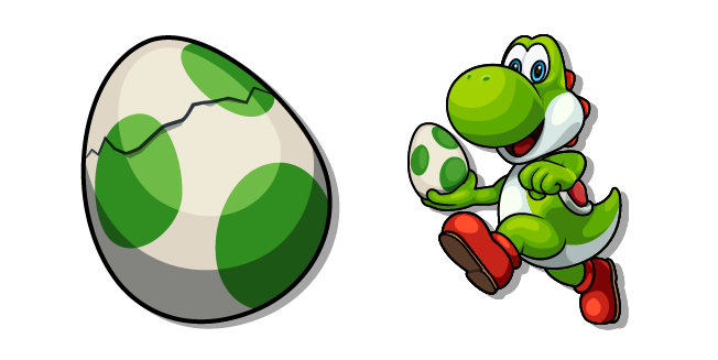 The Super Mario Galaxy Movie Yoshi and an Egg Cursor