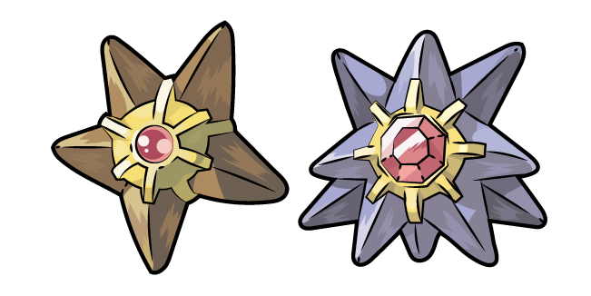 Pokemon Stari et Staross Cursor