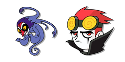 Курсор Xiaolin Showdown Wuya and Jack Spicer