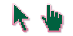 Курсор Pink Rose Pixel