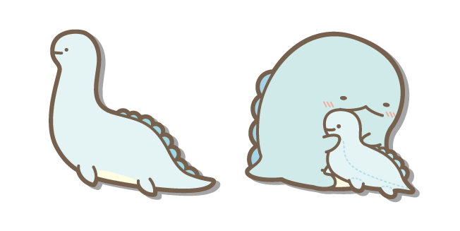 San-X Tokage et sa Peluche Dinosaure Cursor