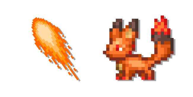 Terraria Foxparks and Foxparks Fireball Cursor