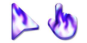 Luz de Fuego Púrpura cursor