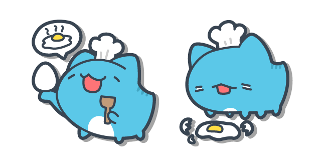 Bugcat Capoo Cooking an Egg курсор